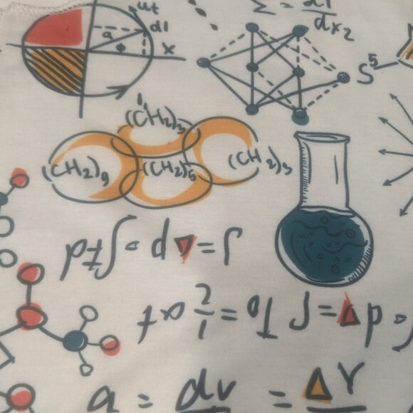 L.A. Soul Size *Small Tank Top White with Science Print - Picture 9 of 11